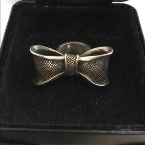 King Baby - .925 Sterling Silver Bow ring